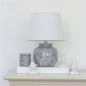 Grand Illusions Lamp Morwenna with White Shade